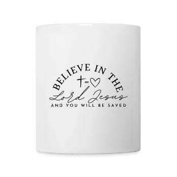 Croire en Jésus - Mug blanc - blanc - Devant