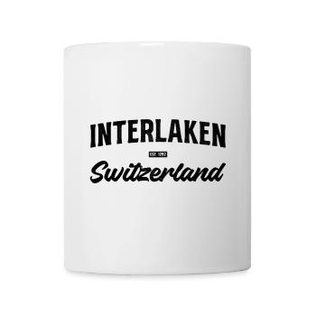 Interlaken Swiss Travel Vibes - Tasse - Weiß - Vorne