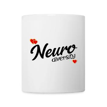 Inclusion Neurodiversity Heart - Mug - white - Front