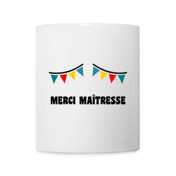 MISTRESS. MASTER. THANK YOU. THANK YOU MISTRESS - Mug - white - Front