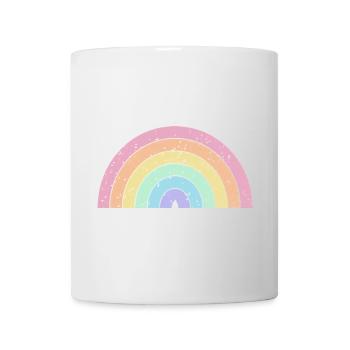 Regenbogen Pastellfarben Pride Monat LGBTQ+ - Tasse - Weiß - Vorne
