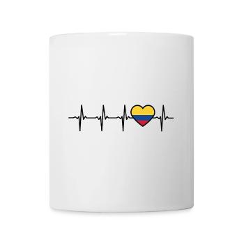 Kolumbien Herzschlag Kolumbianer - Tasse - Weiß - Vorne