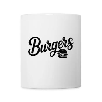Burger - Cool Fastfood Logo - Mug - white - Front