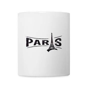 PARIS with Eiffel Tower - Mug - white - Front