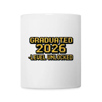 Graduated 2026 - Level Unlocked - Mug - white - Front