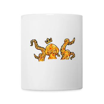 Pieuvre Pieuvre Roi des calmars - Mug blanc - blanc - Devant