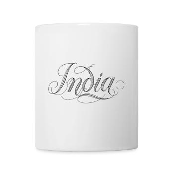 India - Tasse - Weiß - Vorne