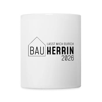 I'm the builder - let me through - Mug - white - Front
