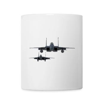 F-15 - Tasse - Weiß - Vorne