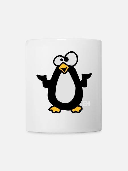 Penguin Three Color Design - Mug - white