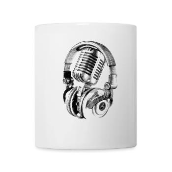 Microphone - Mug - white - Front
