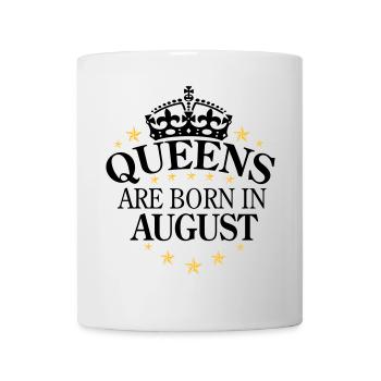 Queens August - Tasse - Weiß - Vorne
