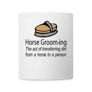 Pferd - Tasse - Weiß - Vorne