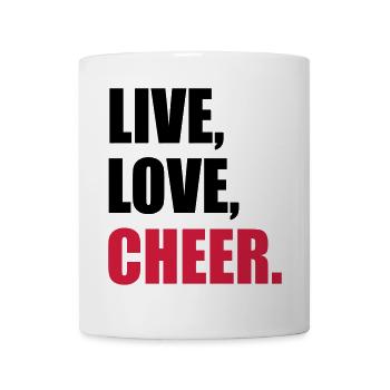 Cheerleader - Tasse - Weiß - Vorne