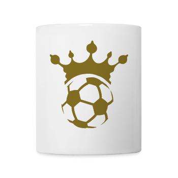Fußball Königin - Tasse - Weiß - Vorne