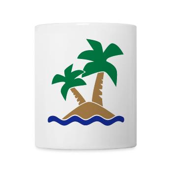 6061912 118948241 Insel - Tasse - Weiß - Vorne