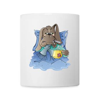 Hundeelend - Tasse - Weiß - Vorne