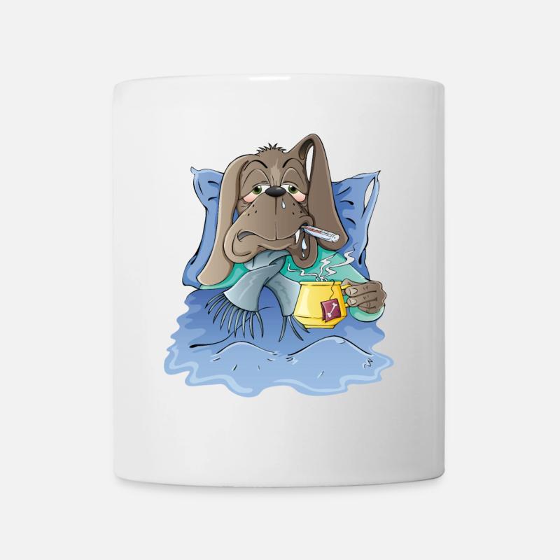 Hundeelend - Tasse - Weiß