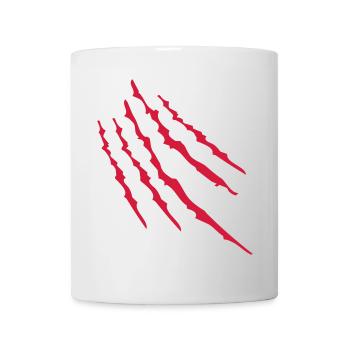 2541614 15400716 égratignures - Mug blanc - blanc - Devant