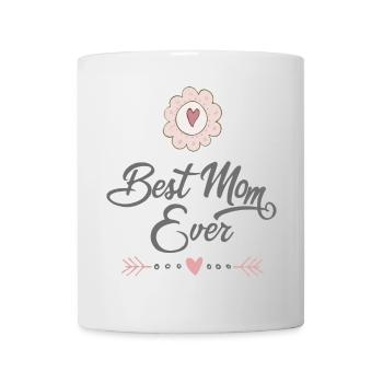 Mutter - Tasse - Weiß - Vorne