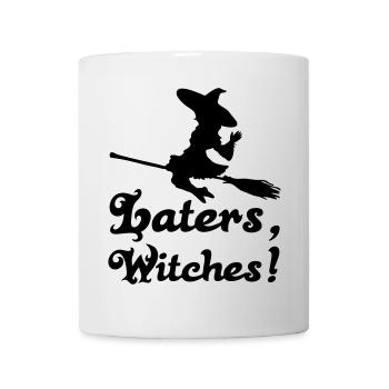 Halloween, Hexe, Fun, lustig, Spruch, Geschenk - Tasse - Weiß - Vorne