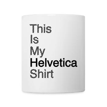 Typografie Shirt Grafikdesign Geschenkindee - Tasse - Weiß - Vorne