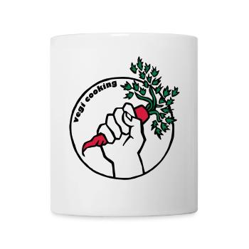 Vegan - Tasse - Weiß - Vorne