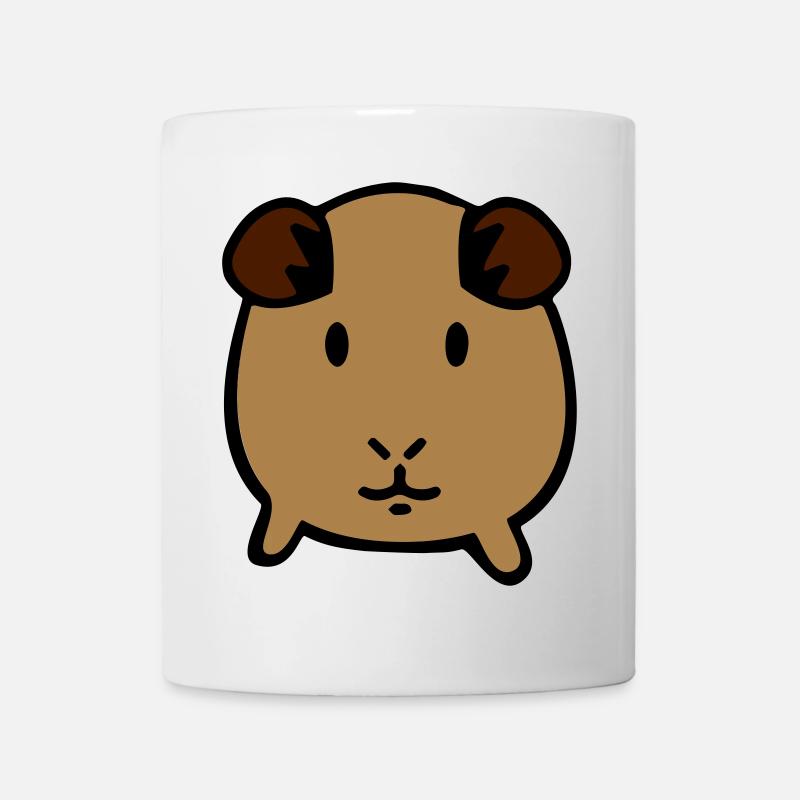 Meerschweinchen - Tasse - Weiß