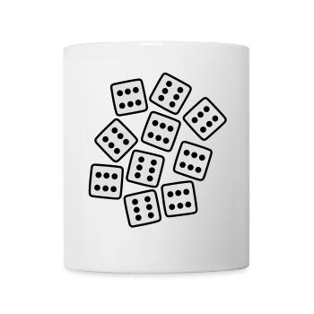 Dice - 60 ans d'anniversaire - Mug blanc - blanc - Devant
