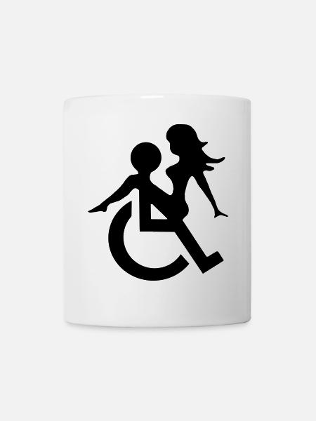 Rollstuhlfreund - Tasse - Weiß