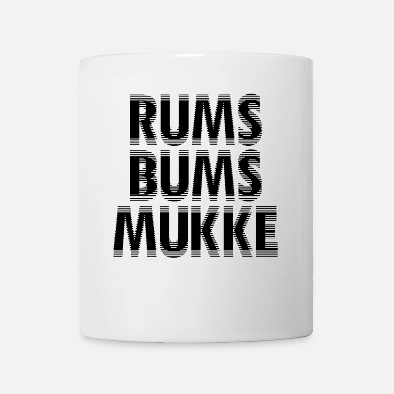mukke, musique, fidget, avant, techno, dur, corbeau - Mug blanc - blanc