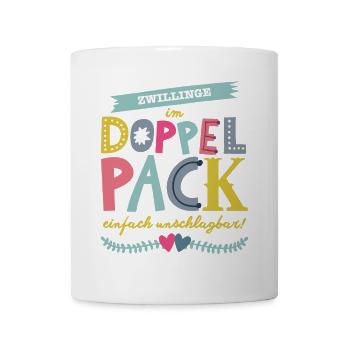 Twins Neutral - Mug - white - Front