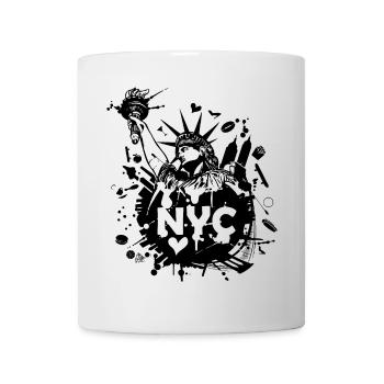 NEW YORK - Mug blanc - blanc - Devant