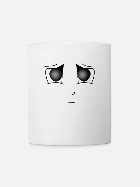 triste - Mug blanc - blanc