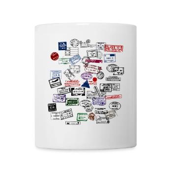 Globetrotter II - Mug - white - Front