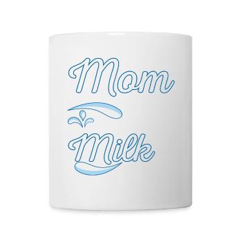 Pas votre maman pas lait t-shirt lait de vache végétalien - Mug blanc - blanc - Devant
