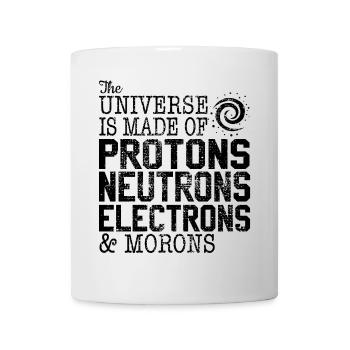 Science science physique drôle - Mug blanc - blanc - Devant