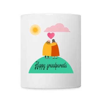 Großeltern - Tasse - Weiß - Vorne