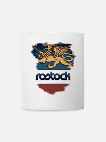 Rostock Wappen - Tasse - Weiß