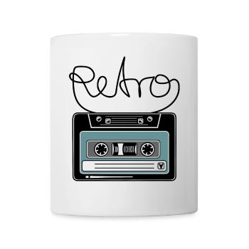 Cassette Retro Mixtape Band Salad - Mug - white - Front