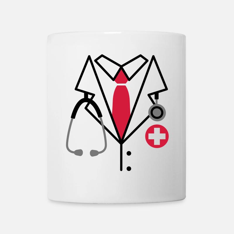 Médecin, Docteur costume - Mug blanc - blanc