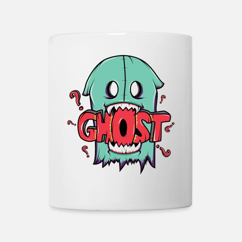 Halloween. Ghost - Mug - white