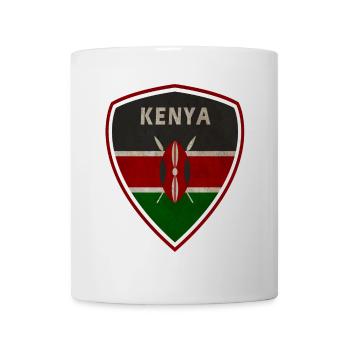 Kenya Coat of Arms Vintage / Kenya Gift Africa - Mug - white - Front