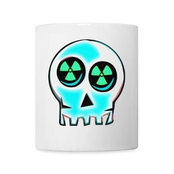 atom schaedel - Mug - white - Front