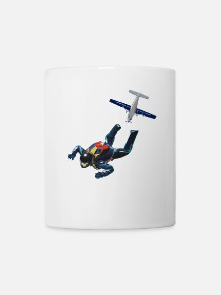 Skydiver - Mug - white