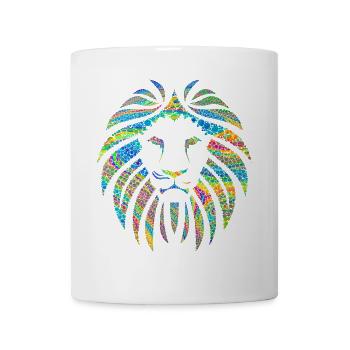Lion - Mug blanc - blanc - Devant