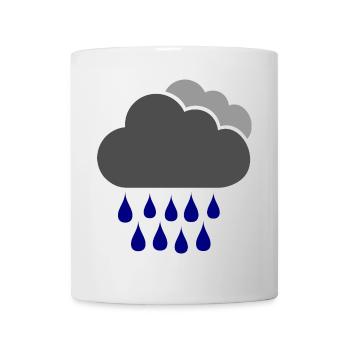 Rain, rain clouds, bad weather, Nimbostratus - Mug - white - Front