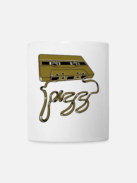 Cassette Jazz flex - Tasse - Weiß