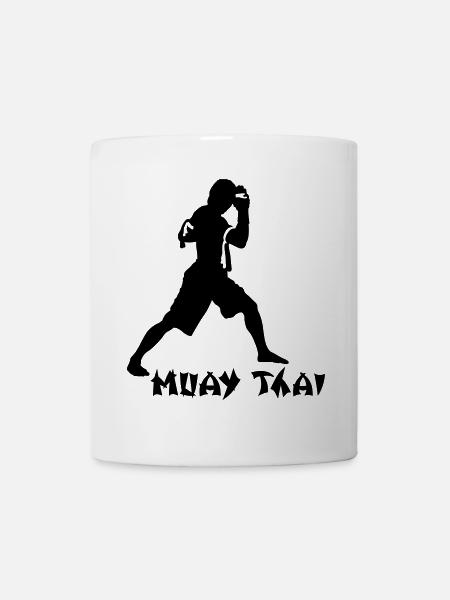 Muay Thai - Tasse - Weiß