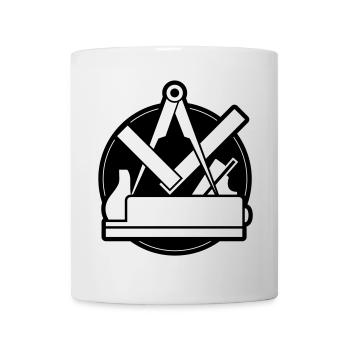 Carpenters' guild - Mug - white - Front